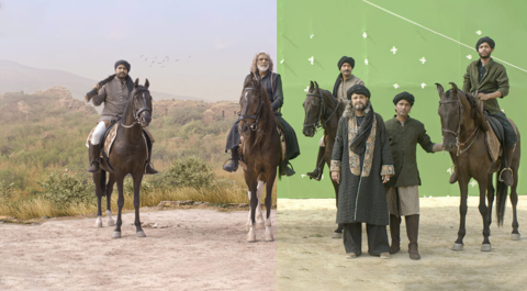 VFX work on film “Jaanisar” 2015